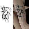 Horse Temporary Tattoo Sticker | Waterproof | Lasts up to 15 Days | Semi-Permanent