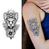 Destruction Deity Cat Temporary Tattoo | Waterproof | Lasts Up to 15 Days | Semi-Permanent Fake Tattoo