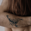Scorpion Temporary Tattoo Sticker | Waterproof | Lasts up to 15 Days | Semi-Permanent