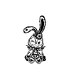 Delly Rabbit Temporary Tattoo | Waterproof Magic Tattoo | Lasts up to 15 Days | Semi Permanent Fake Tattoo