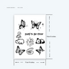 Simple Small Design Temporary Tattoo Sticker, Waterproof Magic Tattoo, Lasts to 15 Days Fake Tattoo, Semi Permanent Tattoo.
