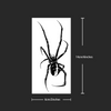 Spider Temporary Tattoo Sticker | Waterproof | Lasts up to 15 Days | Ultra-Detailed Design | Quick Application