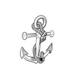 Anchor Temporary Tattoo Sticker | Waterproof | Lasts Up to 15 Days | Semi-Permanent | Ultra-Detailed Design