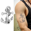 Anchor Temporary Tattoo Sticker | Waterproof | Lasts Up to 15 Days | Semi-Permanent | Ultra-Detailed Design