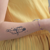 Astronaut Temporary Tattoo Sticker | Waterproof | Lasts up to 15 Days | Semi-Permanent