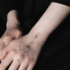 Flower Temporary Tattoo Sticker | Waterproof | Lasts Up to 15 Days | Semi-Permanent Fake Tattoo