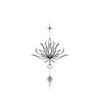 Flower Temporary Tattoo Sticker | Waterproof | Lasts Up to 15 Days | Semi-Permanent Fake Tattoo