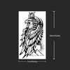 Eagle Temporary Tattoo Sticker | Waterproof | Lasts up to 15 Days | Semi-Permanent Fake Tattoo
