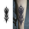 Ink Temporary Tattoo Sticker | Waterproof Tribal Design | Lasts Up to 15 Days | Semi-Permanent Fake Tattoo