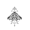 Butterfly Chain Temporary Tattoo | Waterproof | Lasts up to 15 Days | Semi-Permanent Look