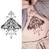 Butterfly Chain Temporary Tattoo | Waterproof | Lasts up to 15 Days | Semi-Permanent Look