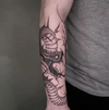 Snake Temporary Tattoo Sticker | Waterproof | Lasts Up to 15 Days | Semi-Permanent
