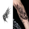 Wing Temporary Tattoo Sticker | Waterproof | Lasts up to 15 Days | Semi-Permanent | Feather Design
