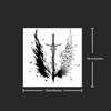 The Sword Temporary Tattoo Sticker | Waterproof Magic Tattoo | Lasts to 15 Days Fake Tattoo | Semi Permanent Tattoo