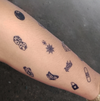 Little Design Temporary Tattoo Sticker | Waterproof | Long-lasting | Lasts up to 15 Days | Semi-Permanent | Quick & Easy Application