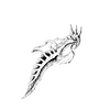 Ink Skeleton Temporary Tattoo Sticker | Waterproof | Lasts Up to 15 Days | Semi-Permanent Look