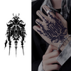 Demonic Ink Temporary Tattoo Sticker | Waterproof | Lasts Up to 15 Days | Magic Theme | Semi-Permanent Look