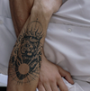 Tiger King Crown Temporary Tattoo | Waterproof & Long-Lasting | Realistic Fake Tattoo Sticker | Up to 15 Days Wear