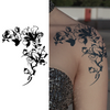 Morning Glory Temporary Tattoo | Waterproof & Long-Lasting | Up to 15 Days Wear | Ultra-Detailed Design