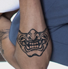 Mouth Temporary Tattoo Sticker | Waterproof | Lasts up to 15 Days | Semi Permanent | Fake Tattoo