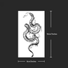 Snake Temporary Tattoo Sticker | Waterproof | Lasts 15 Days | Semi Permanent