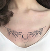 New Moon Temporary Tattoo Sticker | Waterproof & Long-Lasting | Semi-Permanent Tattoo