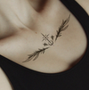 Angel Blessing Waterproof Temporary Tattoo Sticker | Lasts Up to 15 Days