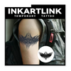 Ink Temporary Tattoo Sticker | Symmetrical Wing Design | Waterproof & Sweatproof | Lasts Up to 15 Days
