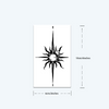 Starlight Temporary Tattoo Sticker | Waterproof | Lasts Up to 15 Days | Semi-Permanent Fake Tattoo