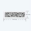 Armband Temporary Tattoo Sticker | Waterproof | Lasts up to 15 Days | Semi-Permanent | Quick & Easy Application