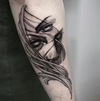 Eye Temporary Tattoo Sticker | Waterproof | Lasts Up to 15 Days | Semi-Permanent | Magic Fake Tattoo