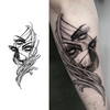 Eye Temporary Tattoo Sticker | Waterproof | Lasts Up to 15 Days | Semi-Permanent | Magic Fake Tattoo