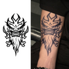 Ink Temporary Tattoo | Dragon Design | Lasts 15 Days | Waterproof Semi-Permanent Sticker