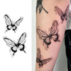 Butterfly Temporary Tattoo Sticker | Waterproof | Lasts Up to 15 Days | Semi-Permanent