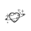 Love Temporary Tattoo Sticker | Waterproof | Lasts Up to 15 Days | Semi-Permanent | Easy Application