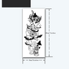 Anime Temporary Tattoo Sticker | Waterproof 15-Day Magic Tattoo | Semi-Permanent Ink