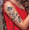 Anime Temporary Tattoo Sticker | Waterproof 15-Day Magic Tattoo | Semi-Permanent Ink