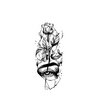 Rose Waterproof Temporary Tattoo Sticker | Lasts 15 Days