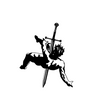 DAVID Temporary Tattoo Sticker, Waterproof Magic Tattoo, Lasts to 15 Days Fake Tattoo, Semi Permanent Tattoo