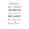 English Phrase Temporary Tattoo Sticker | Waterproof | Lasts up to 15 Days | Semi-Permanent | Magic Tattoo