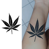 Maple Leaves Temporary Tattoo Sticker | Waterproof | Lasts up to 15 Days | Semi Permanent