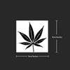 Maple Leaves Temporary Tattoo Sticker | Waterproof | Lasts up to 15 Days | Semi Permanent