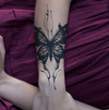 Butterfly Temporary Tattoo Sticker | Waterproof | Lasts up to 15 Days | Semi Permanent