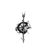 Compass Temporary Tattoo Sticker | Waterproof | Lasts Up To 15 Days | Semi-Permanent Look