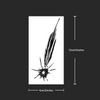 Meteor Temporary Tattoo | Lasts Up to 15 Days 