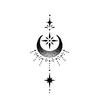 Celestial Glow Temporary Tattoo - Lasts 15 Days
