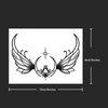 Wing Temporary Tattoo: Lasts 15 Days, Waterproof Semi-Permanent Sticker