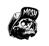 Skeleton Head Temporary Tattoo Sticker: Waterproof, Lasts 15 Days, Semi-Permanent