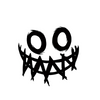 Smiley Face Temporary Tattoo | Ultra-Dark, Waterproof, Lasts 15 Days