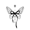 Elegant Fairy Wings Temporary Tattoo - Lasts Up to 15 Days